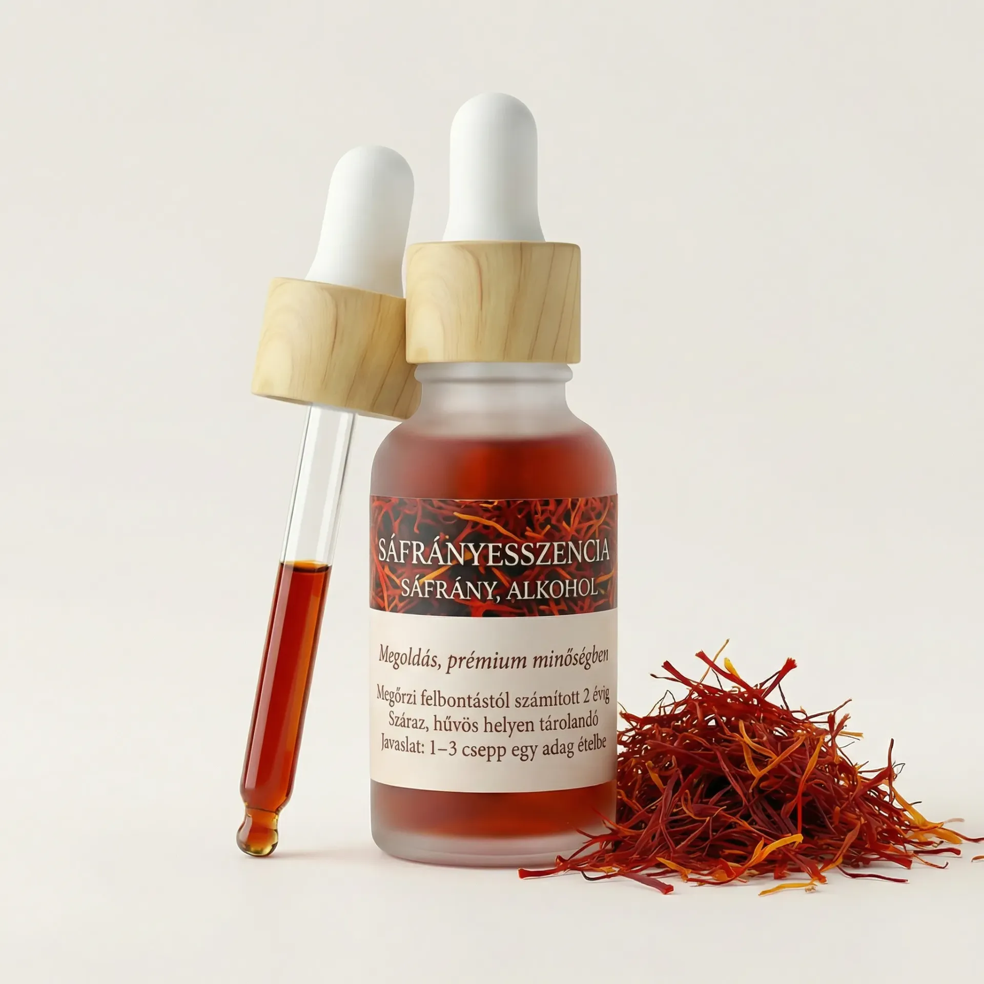 Safran-Liquid-Essenz 30 ml – mit Alkohol